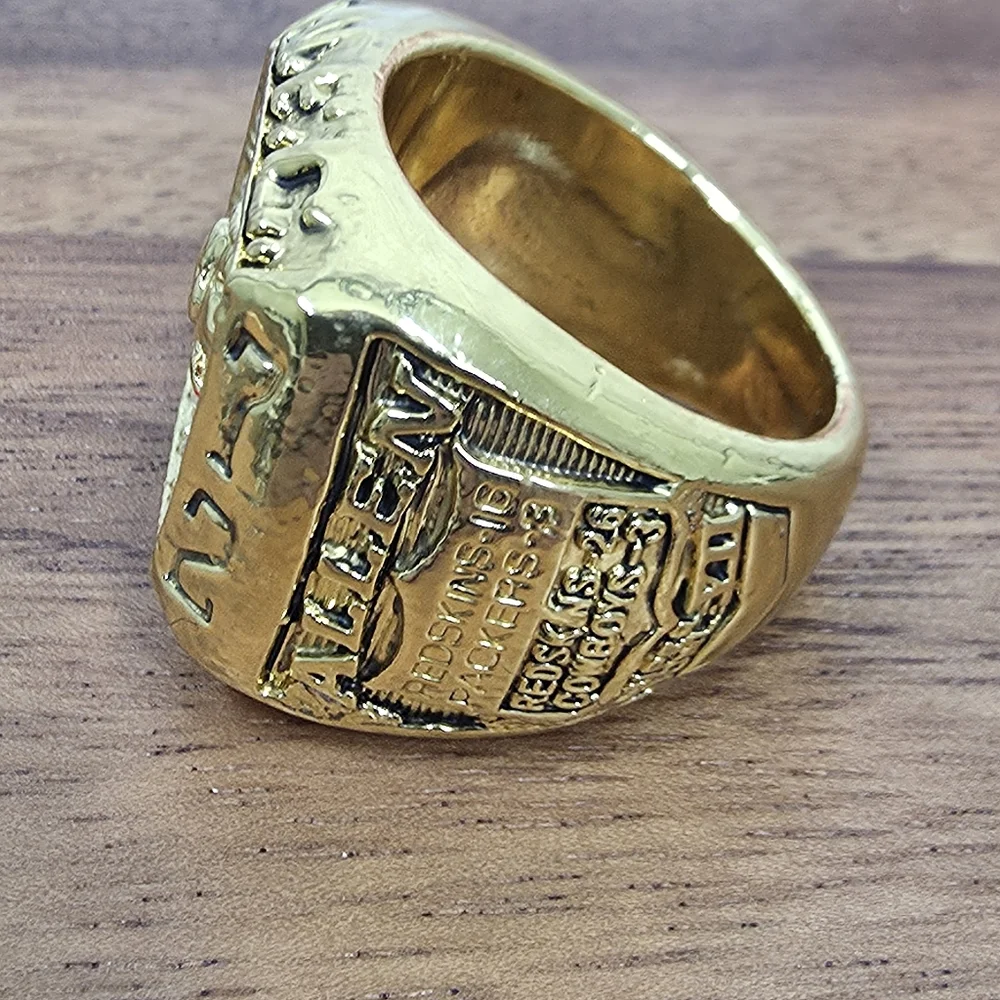 Washington Redskins 1972 NFC‎ Championship Ring Fan Edition Sz 11 Gold Allen
